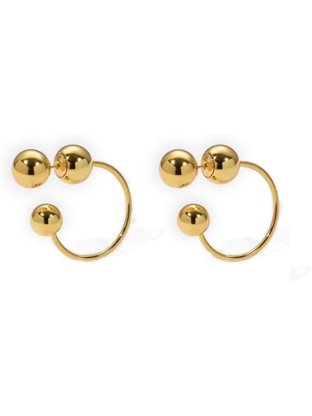 Trendy Multi-Colored Hoop Earrings for Women - Chunky, Thin, Dangle, Lightweight